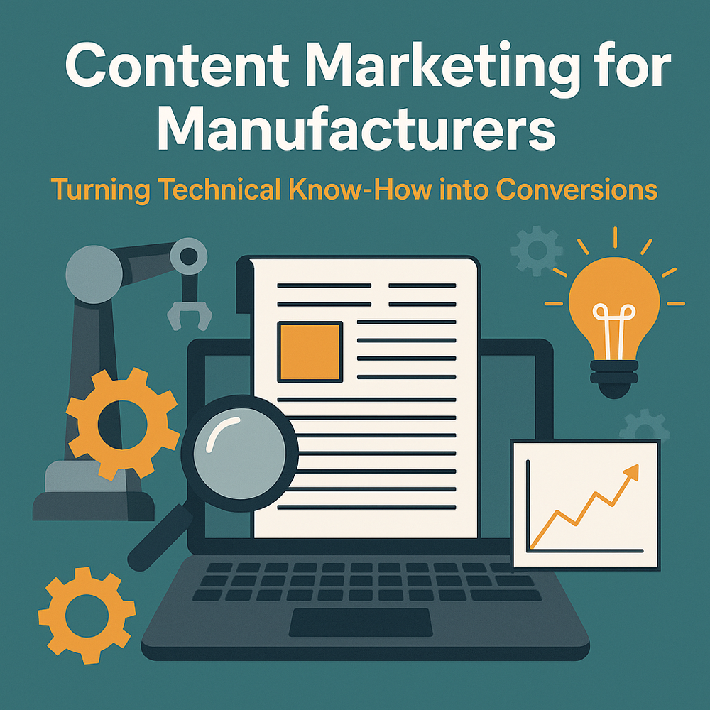 Content Marketing for Manufacturers: Turning Technical Know-How into Conversions
