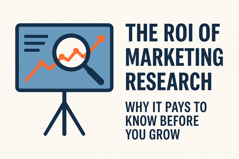 The ROI of Marketing Research: Why It Pays to Know Before You Grow
