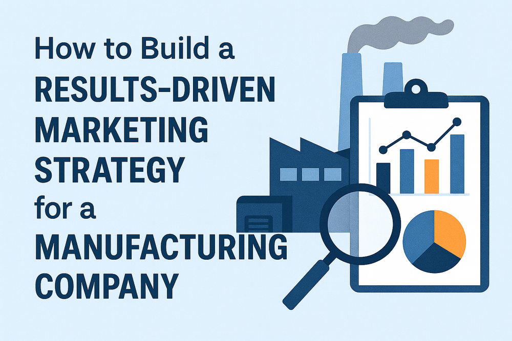 How to Build a Results-Driven Marketing Strategy for a Manufacturing Company